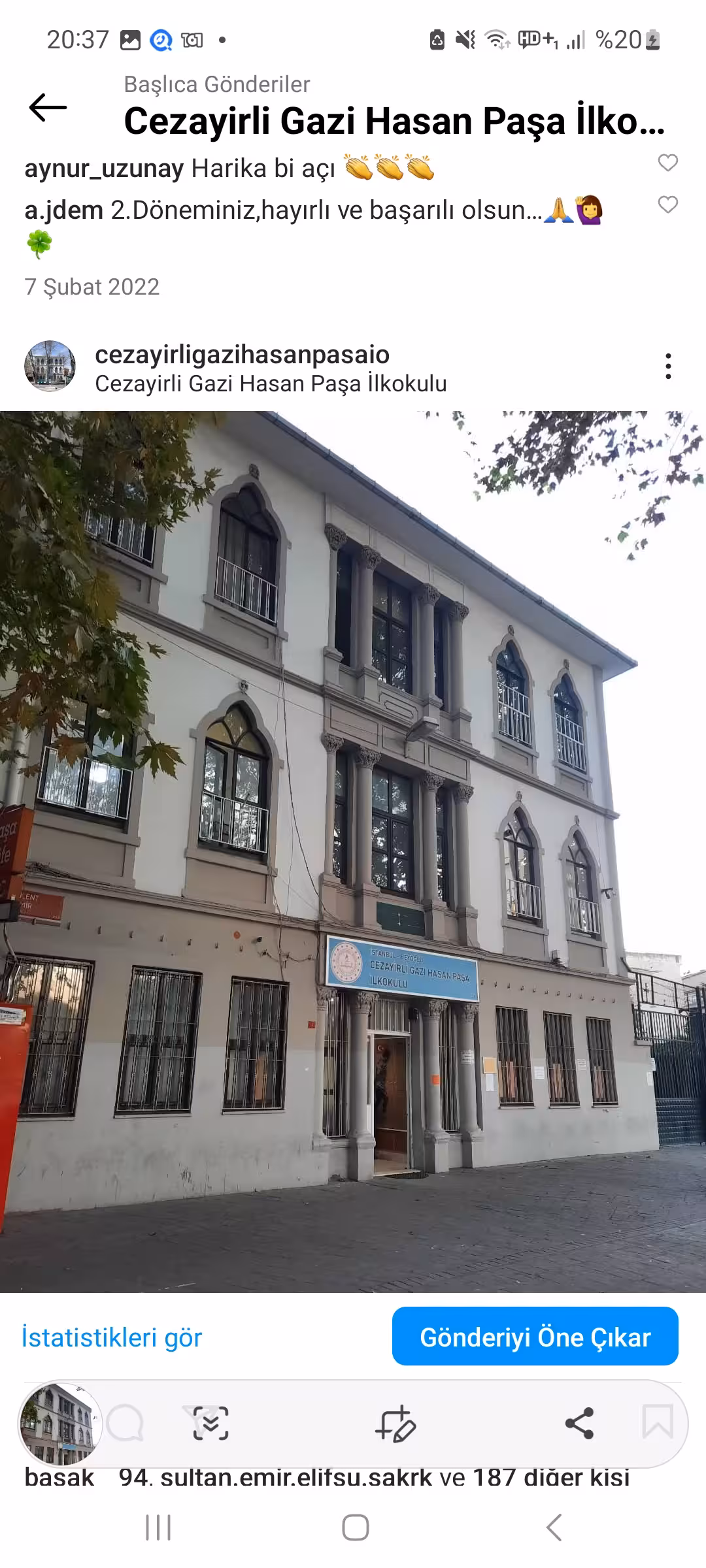 İSTANBUL - BEYOĞLU CEZAYİRLİ GAZİ HASAN PAŞA İLKOKULU - görsel 4