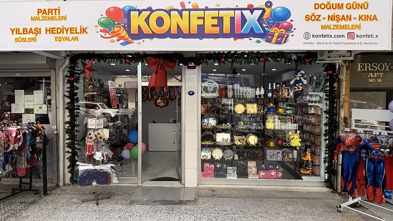 Bornova Parti Malzemeleri - KONFETİX PARTİ AKSESUARLARI (Özkanlar) - görsel 1