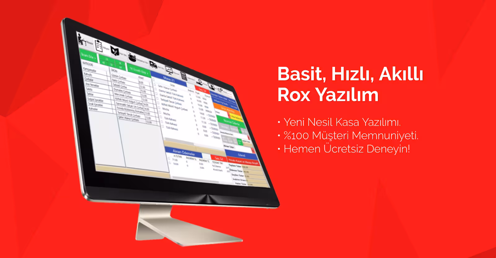 RoxPos Yazılım | Restoran POS Sistemleri - görsel 2