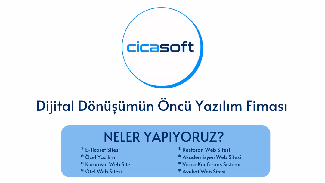 Cicasoft Yazılım ve E-Ticaret Hizmetleri İzmir - görsel 2