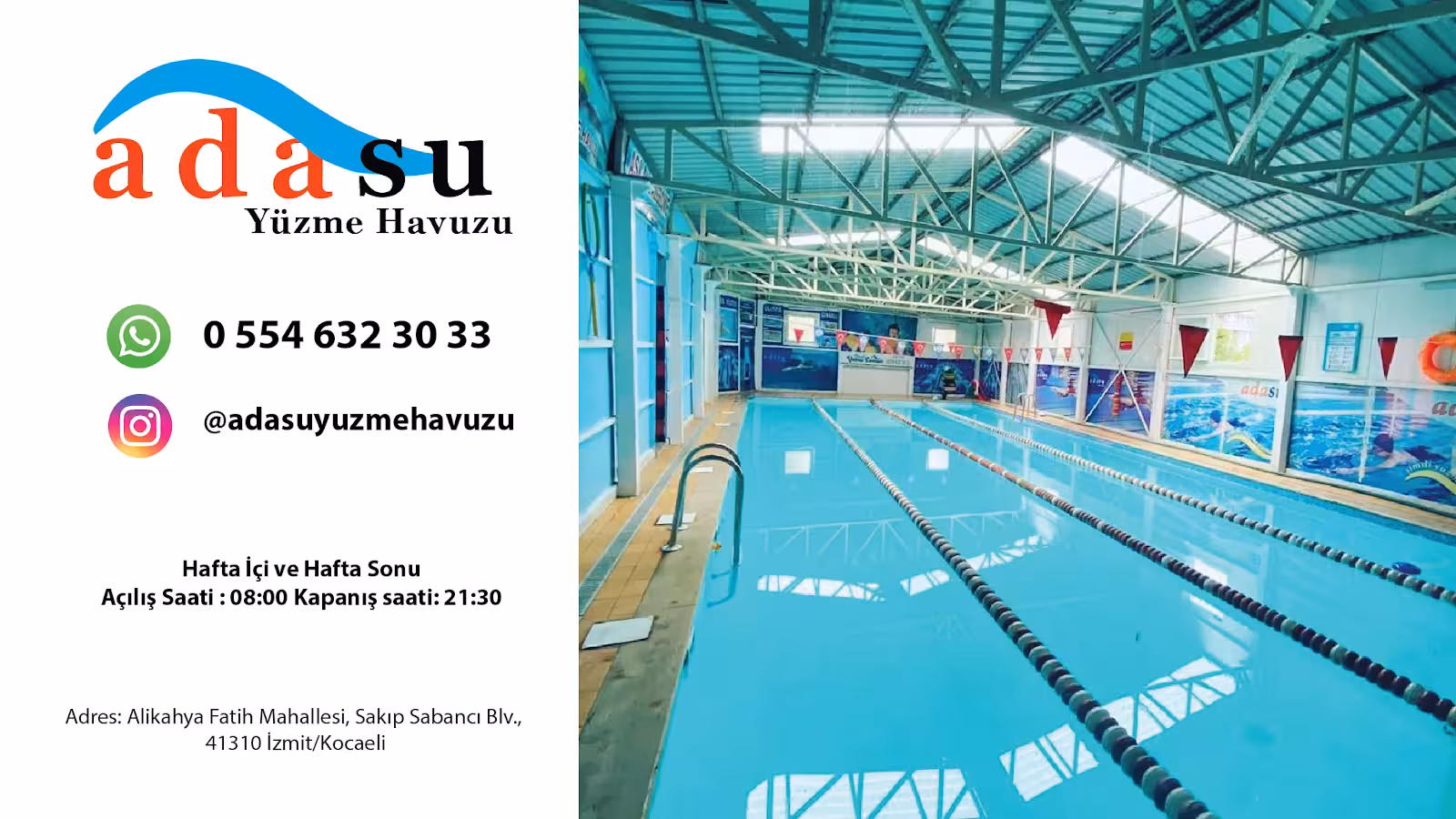 Adasu Kocaeli Yüzme Havuzu — Yüzme Havuzları, İzmit · fotoğraf 1