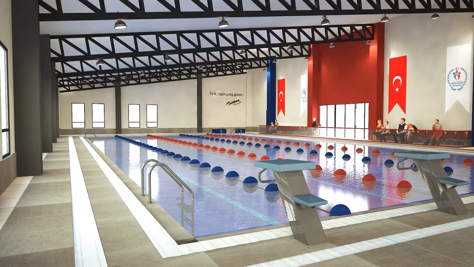 Çorum Belediyesi Ulukavak Yarı Olimpik Yüzme Havuzu — Yüzme Havuzları, Merkez · fotoğraf 2