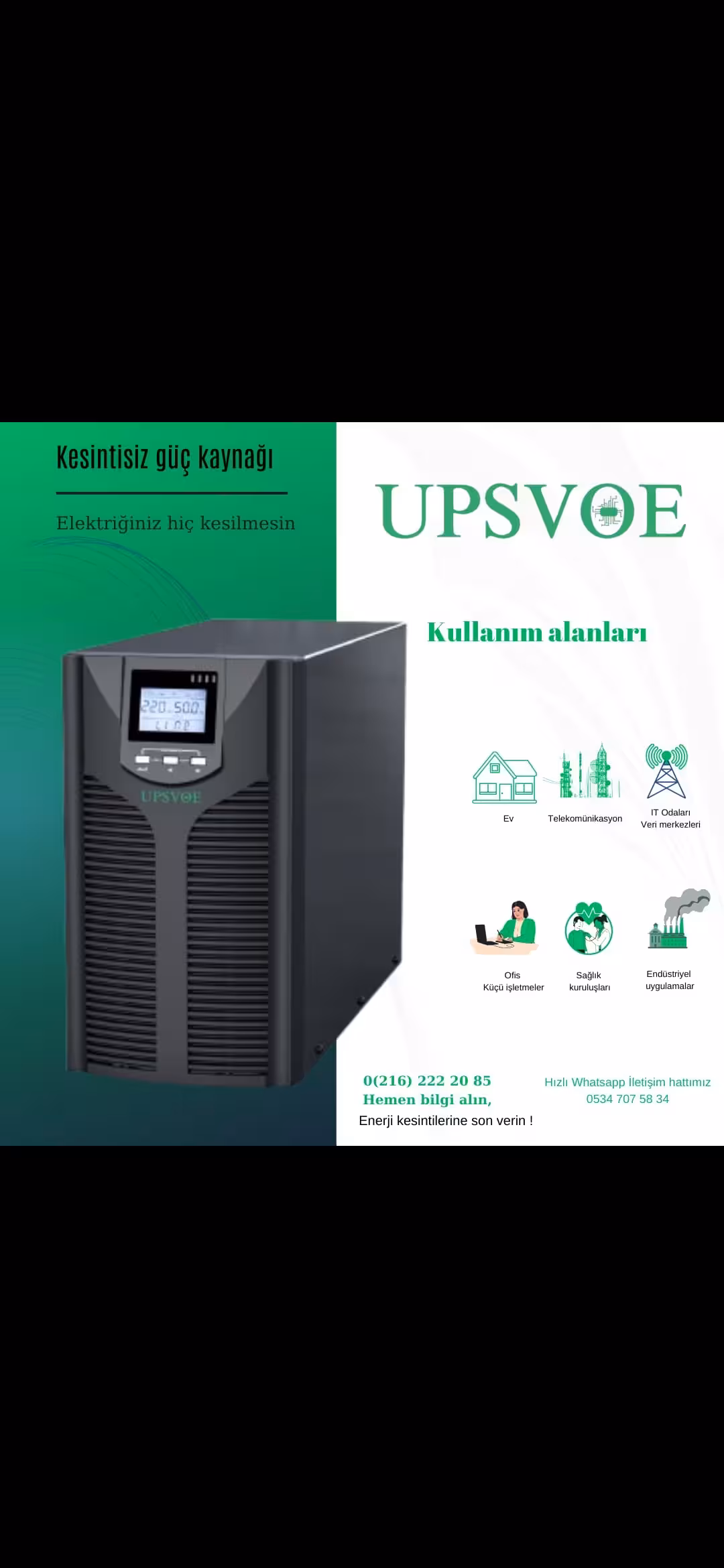 UPSVOE İZMİR KESİNTİSİZ GÜÇ KAYNAĞI — Elektronik Üreticileri, Konak · fotoğraf 5