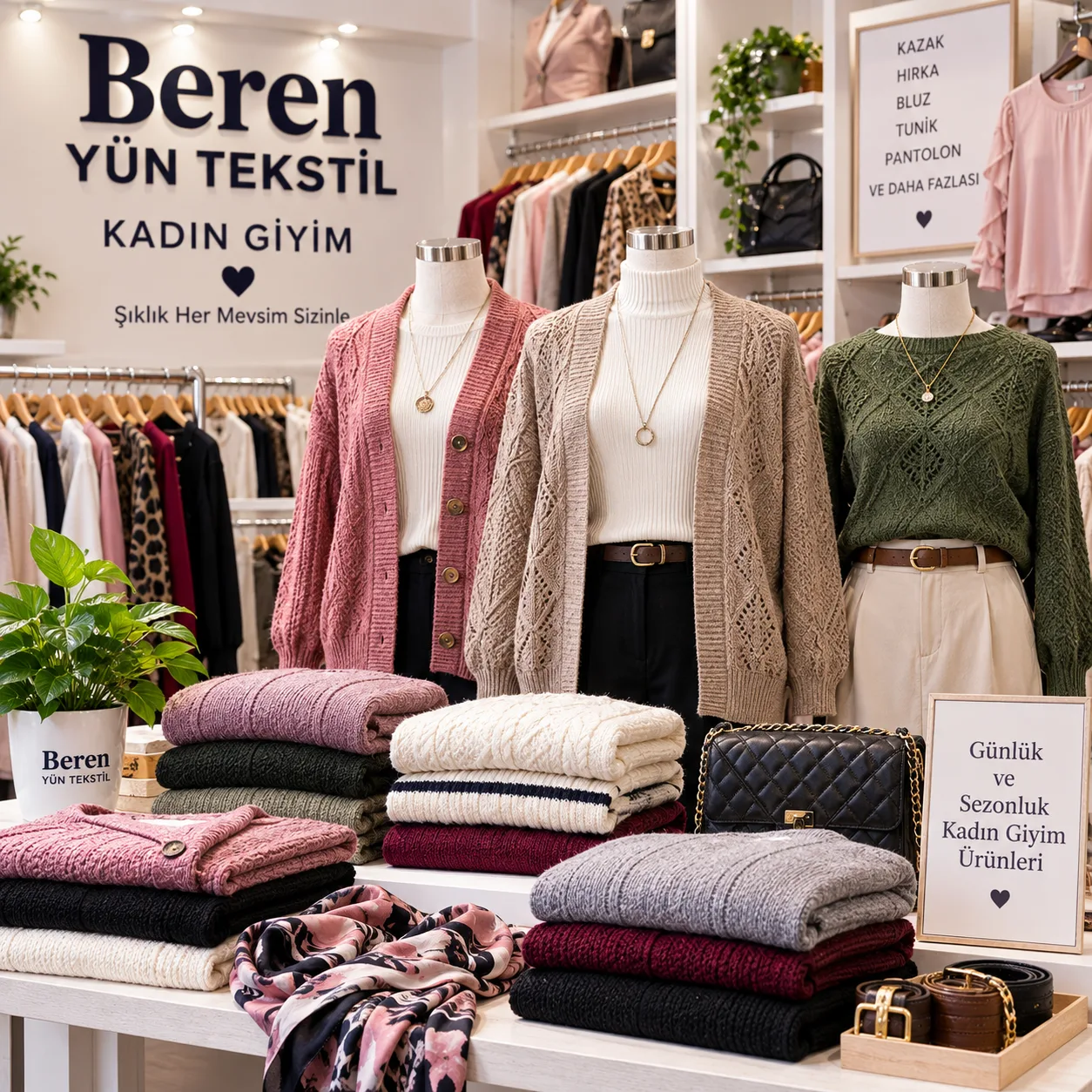 Kadın Giyim — Beren Yün Tekstil, Mamak