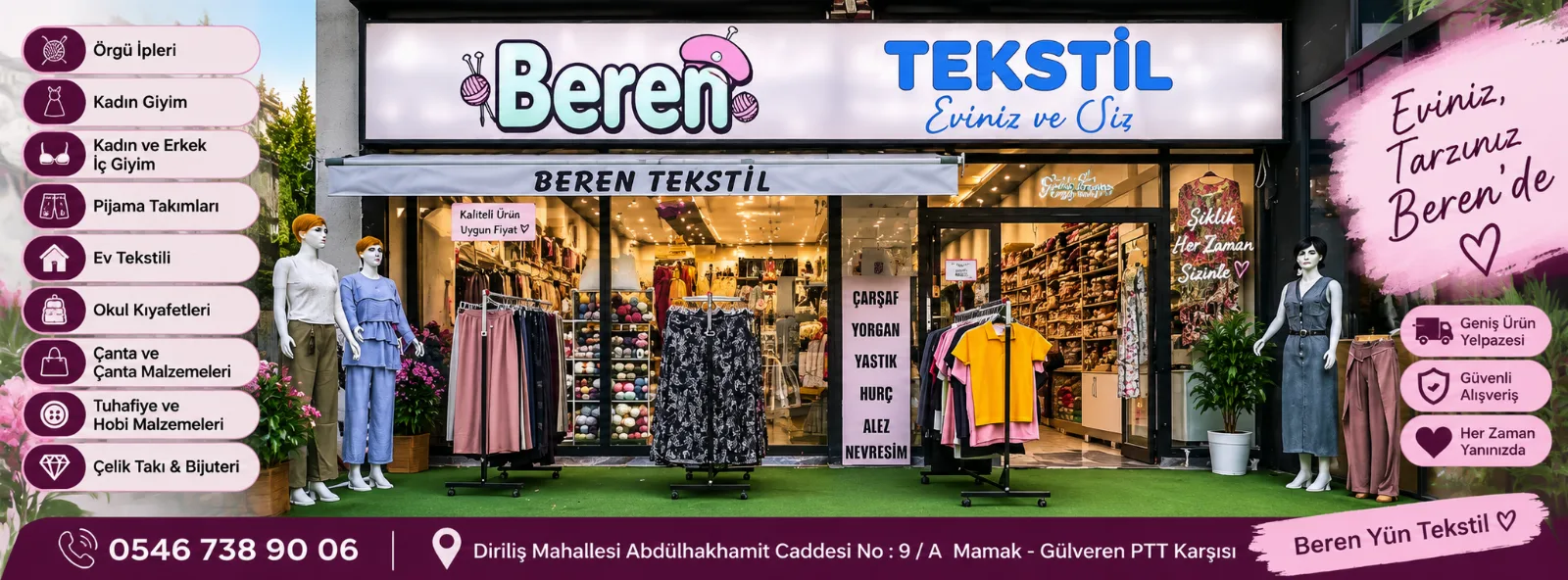 Beren Yün Tekstil — Kadın Giyim, Mamak · fotoğraf 1