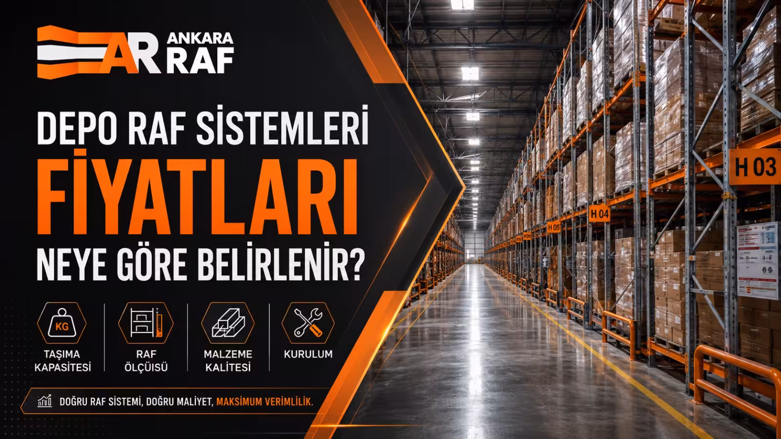 Ankara Raf Sistemleri | Depo ve Endüstriyel Raf — Raf Ve Depolama Sistemleri, Altındağ · fotoğraf 5