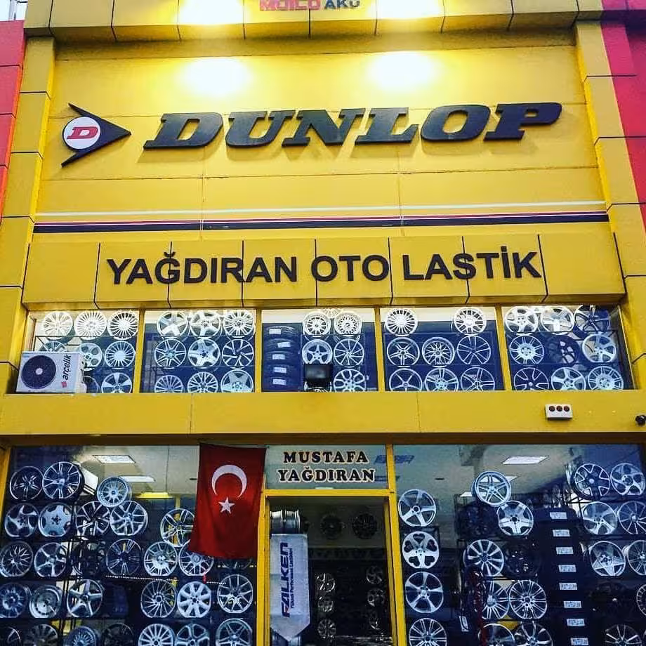 Yağdıran Oto Lastik Jant DUNLOP — Lastik Ve Jant, Yenimahalle · fotoğraf 1