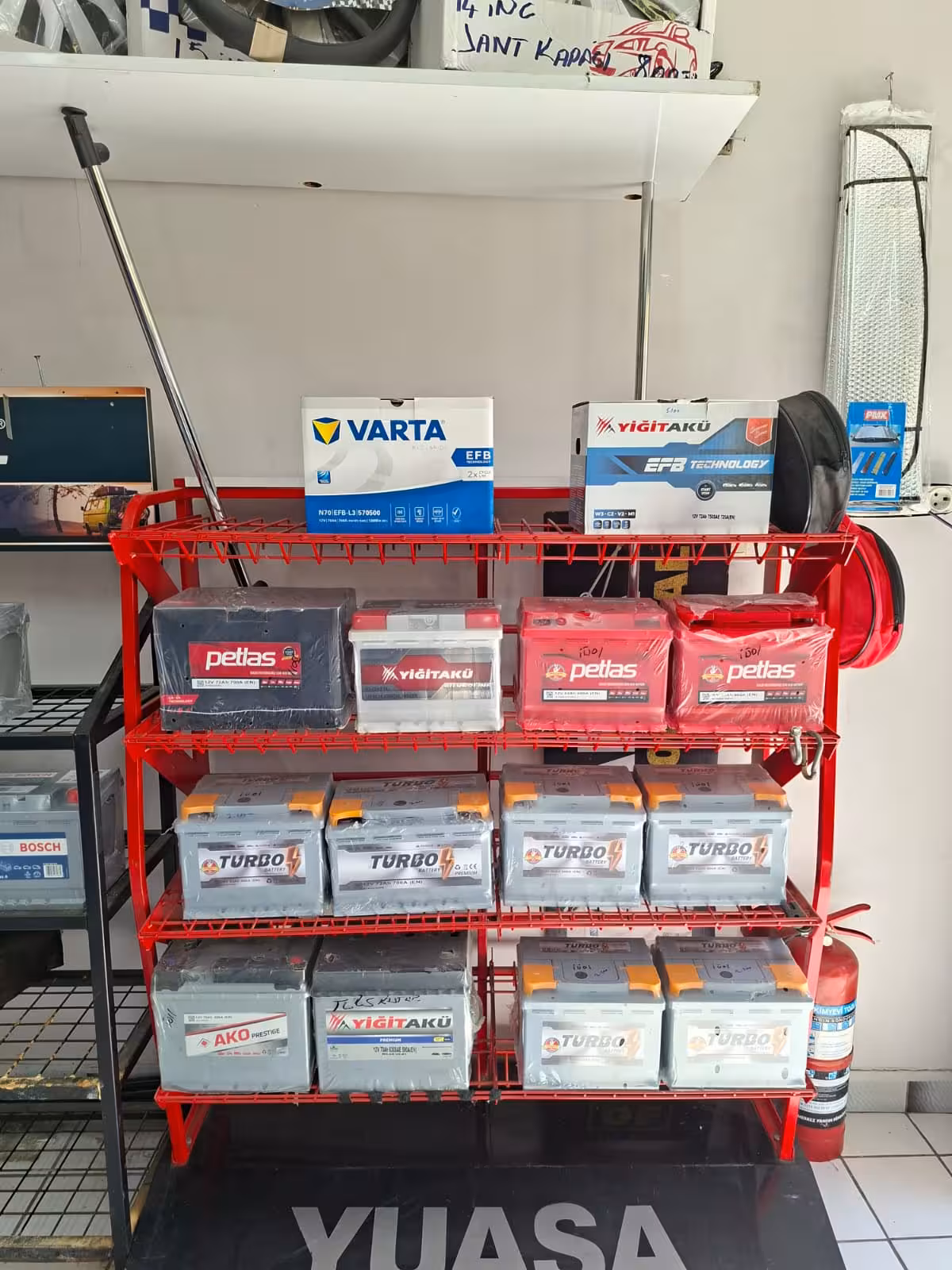 EnGü Oto Market | Elektrik & Aksesuar & Akü & 7/24 Yol Servisi — Akü Ve Yedek Parça, Yenimahalle · fotoğraf 4