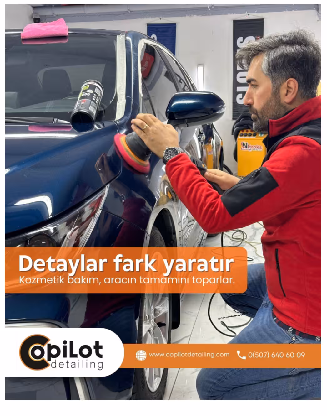 Copilot Detailing PPF Kaplama Pasta Cila Oto Yıkama Oto Kuaför Oto Galeri — Oto Yıkama Ve Detaylı Temizlik, Üsküdar · fotoğraf 1