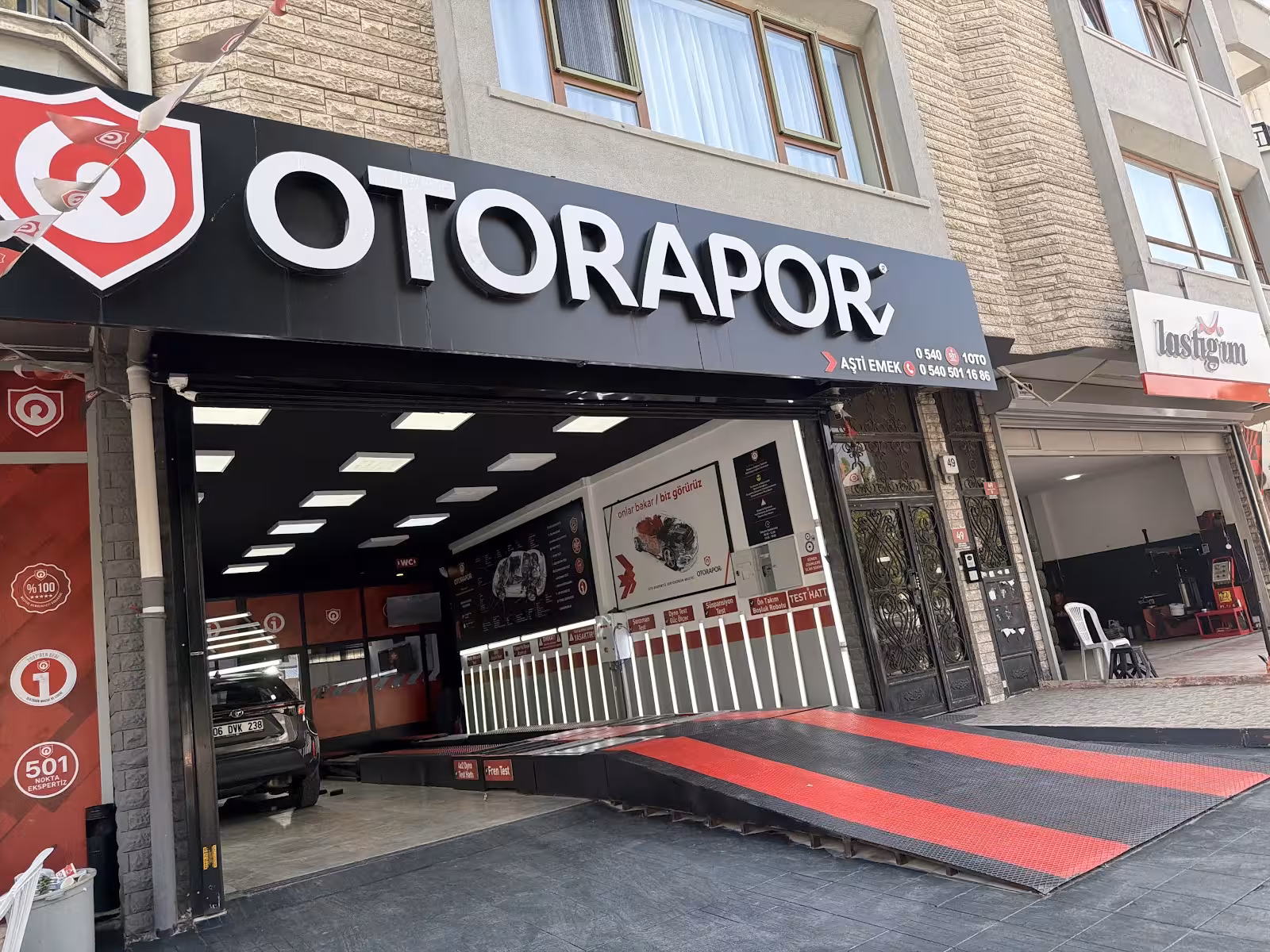 Otorapor Ankara Aşti Emek Oto Ekspertiz — Oto Ekspertiz, Çankaya · fotoğraf 2