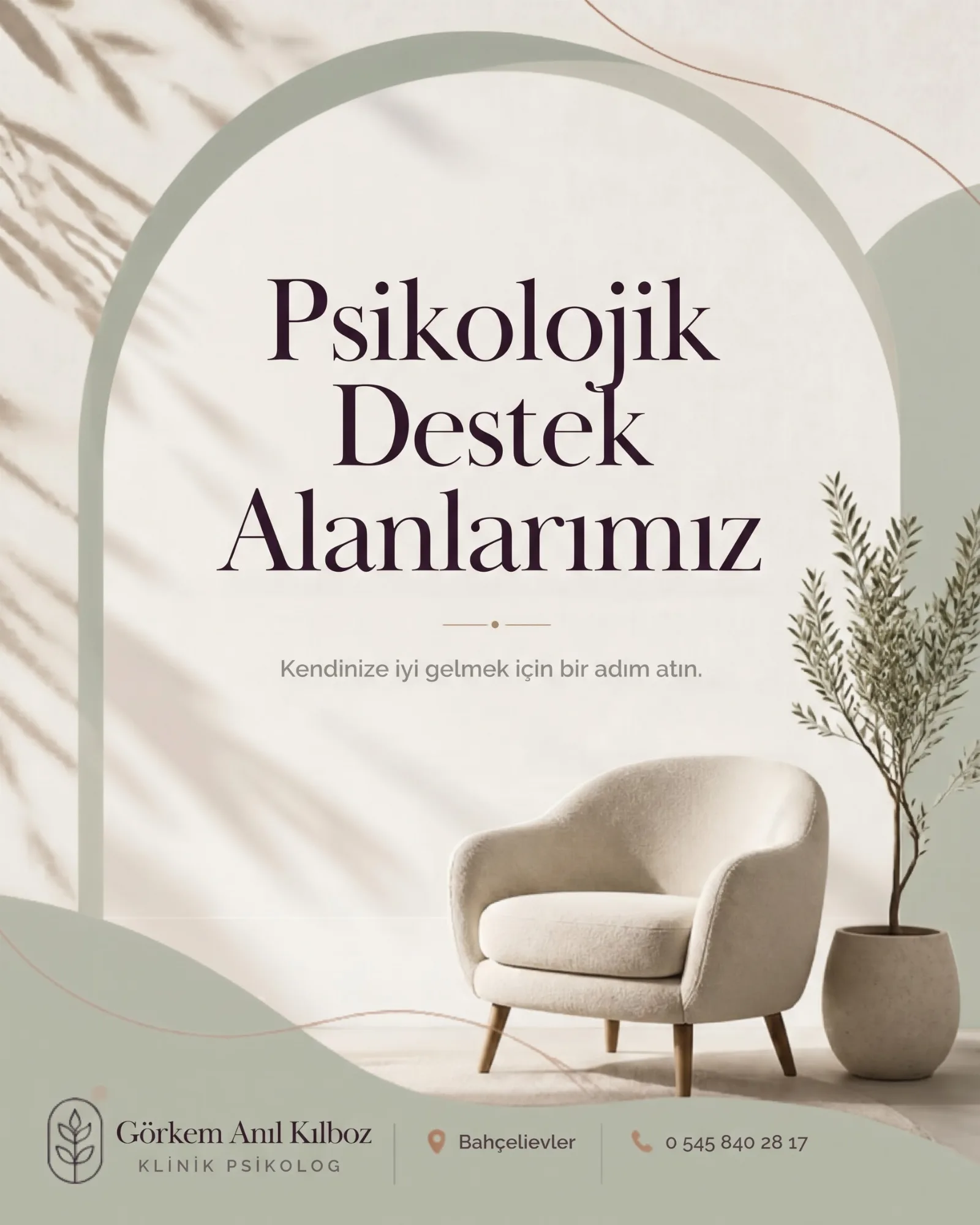 Bahçelievler Psikolog Görkem Anıl Kılboz — Rehabilitasyon Merkezleri, Bahçelievler · fotoğraf 1