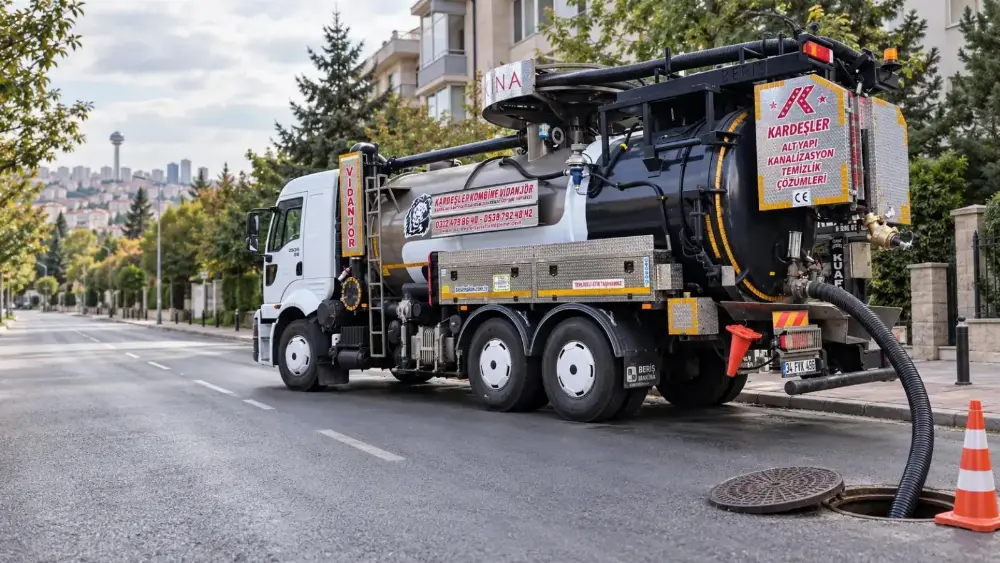 Kardeşler Teknik - Kanalizasyon İnşaat Vidanjör — Temizlik Hizmetleri, Çankaya · fotoğraf 2