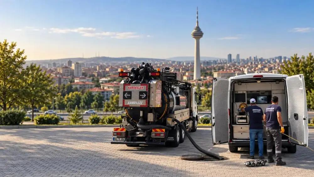 Kardeşler Teknik - Kanalizasyon İnşaat Vidanjör — Temizlik Hizmetleri, Çankaya · fotoğraf 3