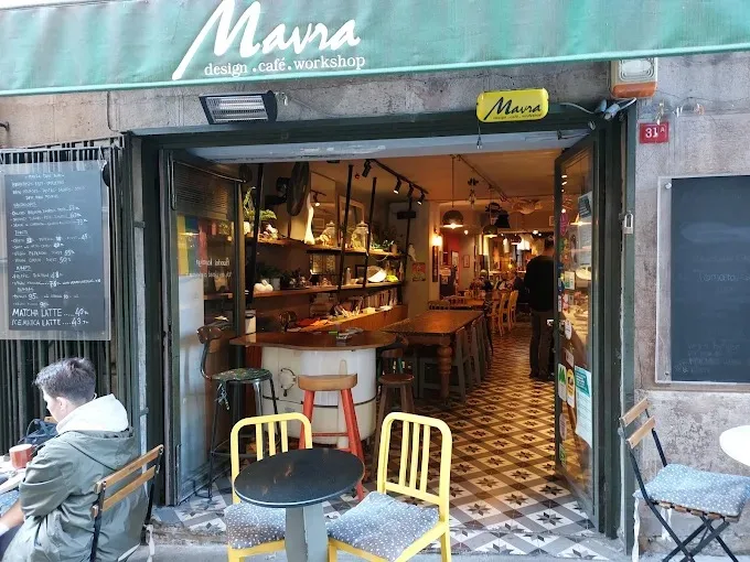 Mavra Cafe Design Workshop Beyoğlu