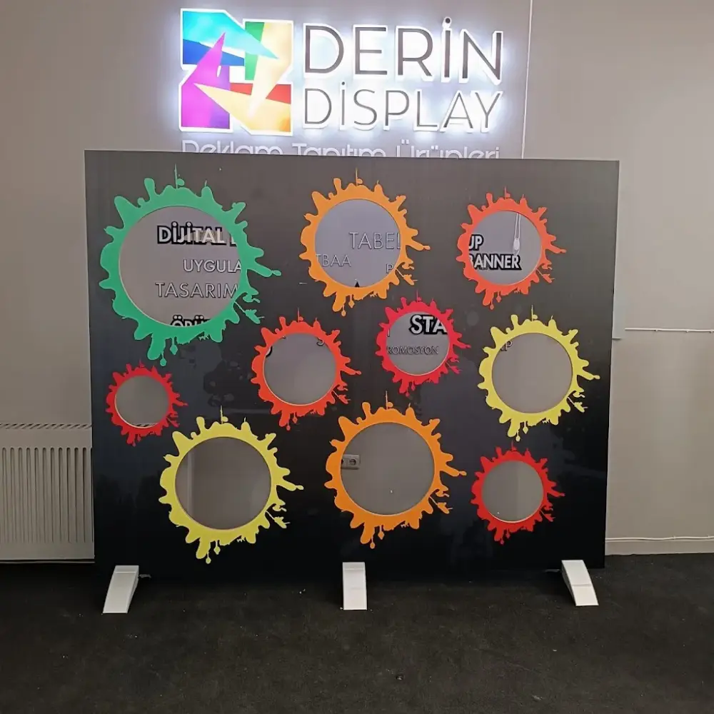 DERİN DİSPLAY REKLAM- Örümcek Stand - Roll Up Banner - Tanıtım Standı - Fuar Standı — Reklam Ajansları, Kağıthane · fotoğraf 4