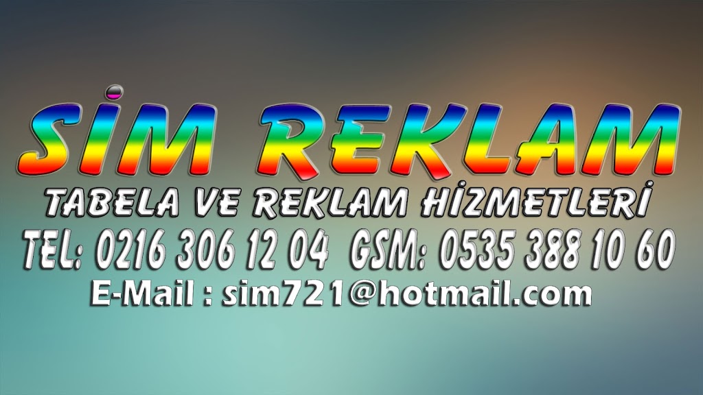 Sim Reklam Tabela