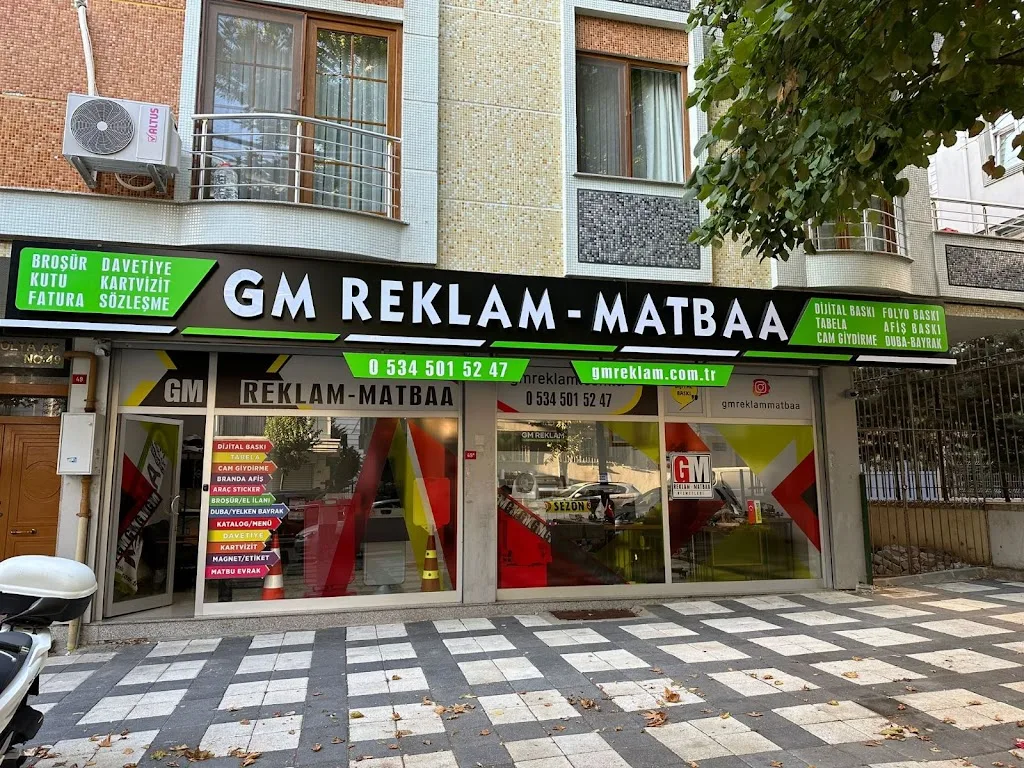 GM Reklam Matbaa — Reklam Ajansları, Bağcılar · fotoğraf 1