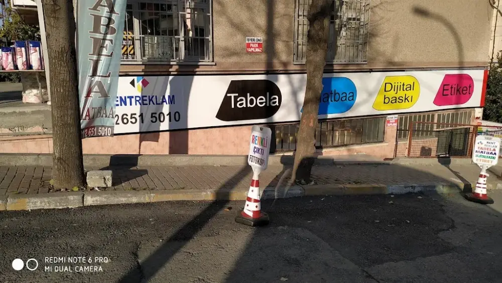 Kent Reklam Tabela Matbaa Dijitalbaskı Etiket — Reklam Ajansları, Bağcılar · fotoğraf 4