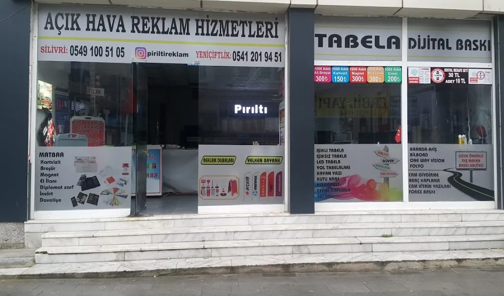 PIRILTI REKLAM TABELA — Reklam Ajansları, Silivri · fotoğraf 1