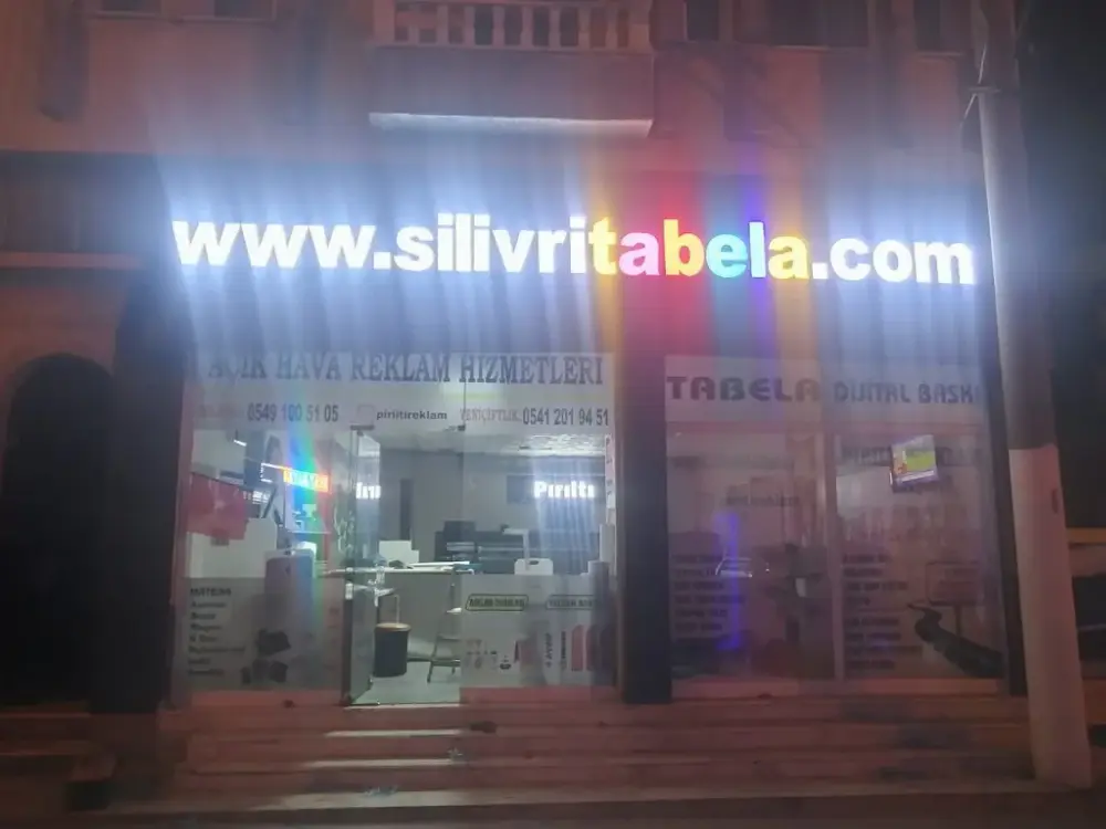 PIRILTI REKLAM TABELA — Reklam Ajansları, Silivri · fotoğraf 2
