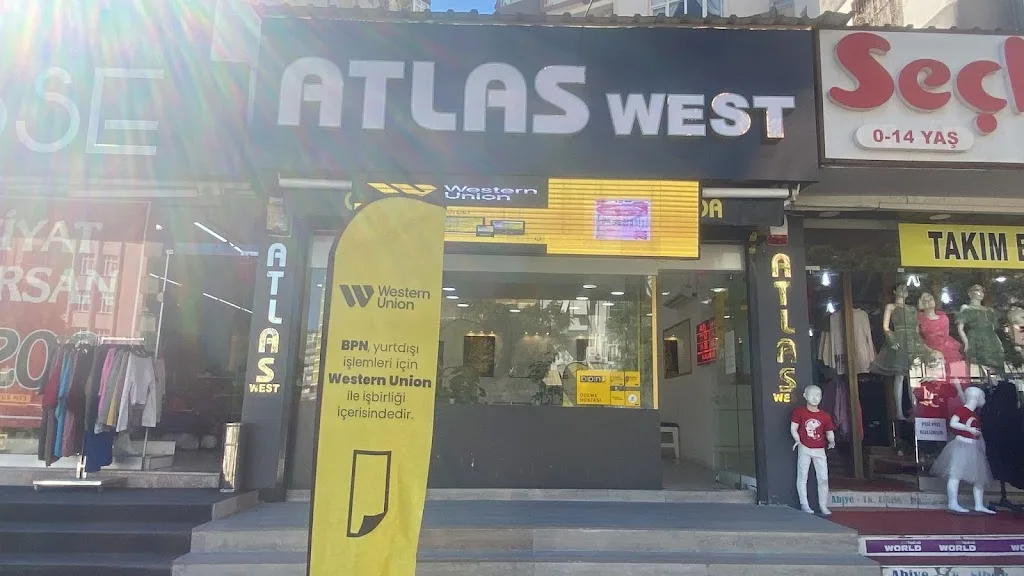 Atlas West Döviz Western Union — Döviz Büroları, Çukurova · fotoğraf 1