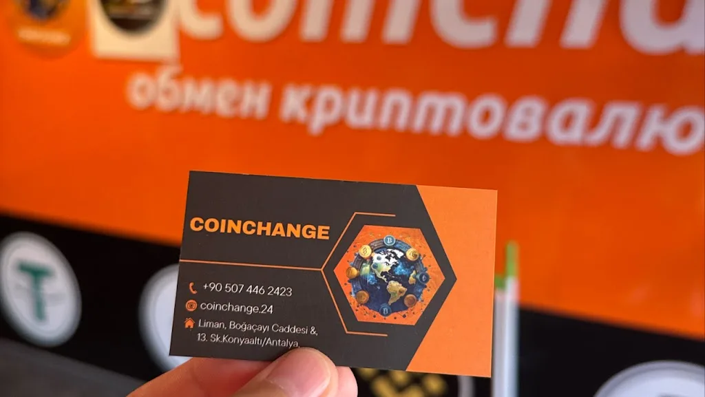 Crypto exchange Antalya Coinchange (Обмен валют) — Döviz Büroları, Konyaaltı · fotoğraf 1