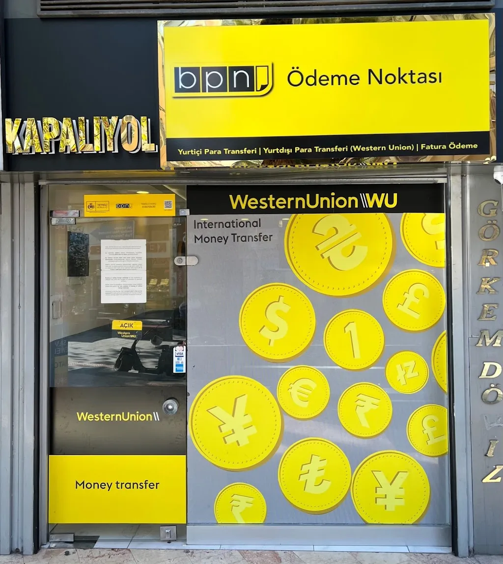 Western Union / вестерн юнион / ويسترن يونيون / Western Union ANTALYA — Döviz Büroları · fotoğraf 1