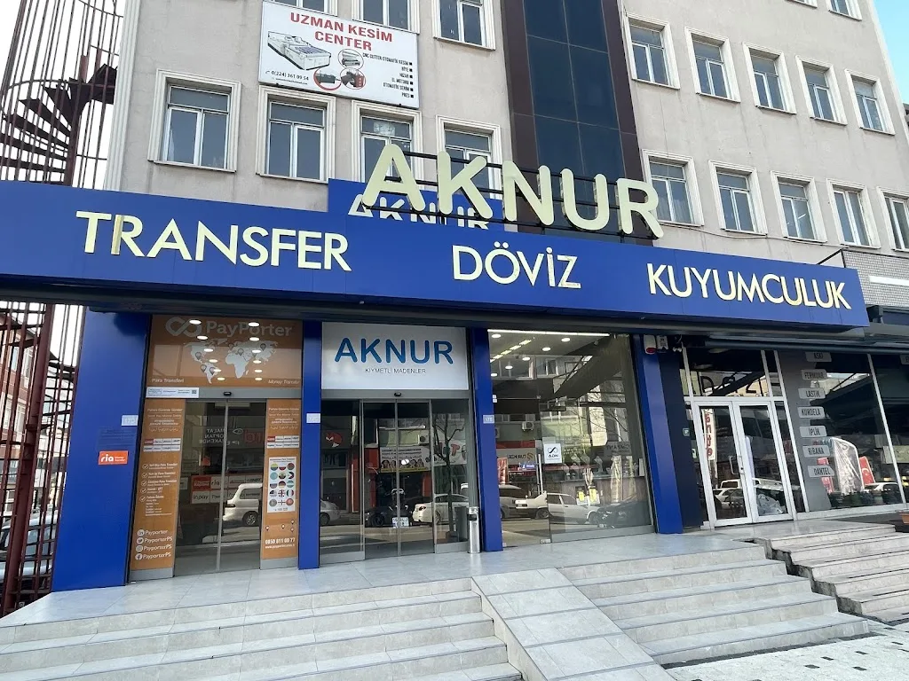 Aknur Döviz Kuyumculuk — Döviz Büroları, Yıldırım · fotoğraf 1