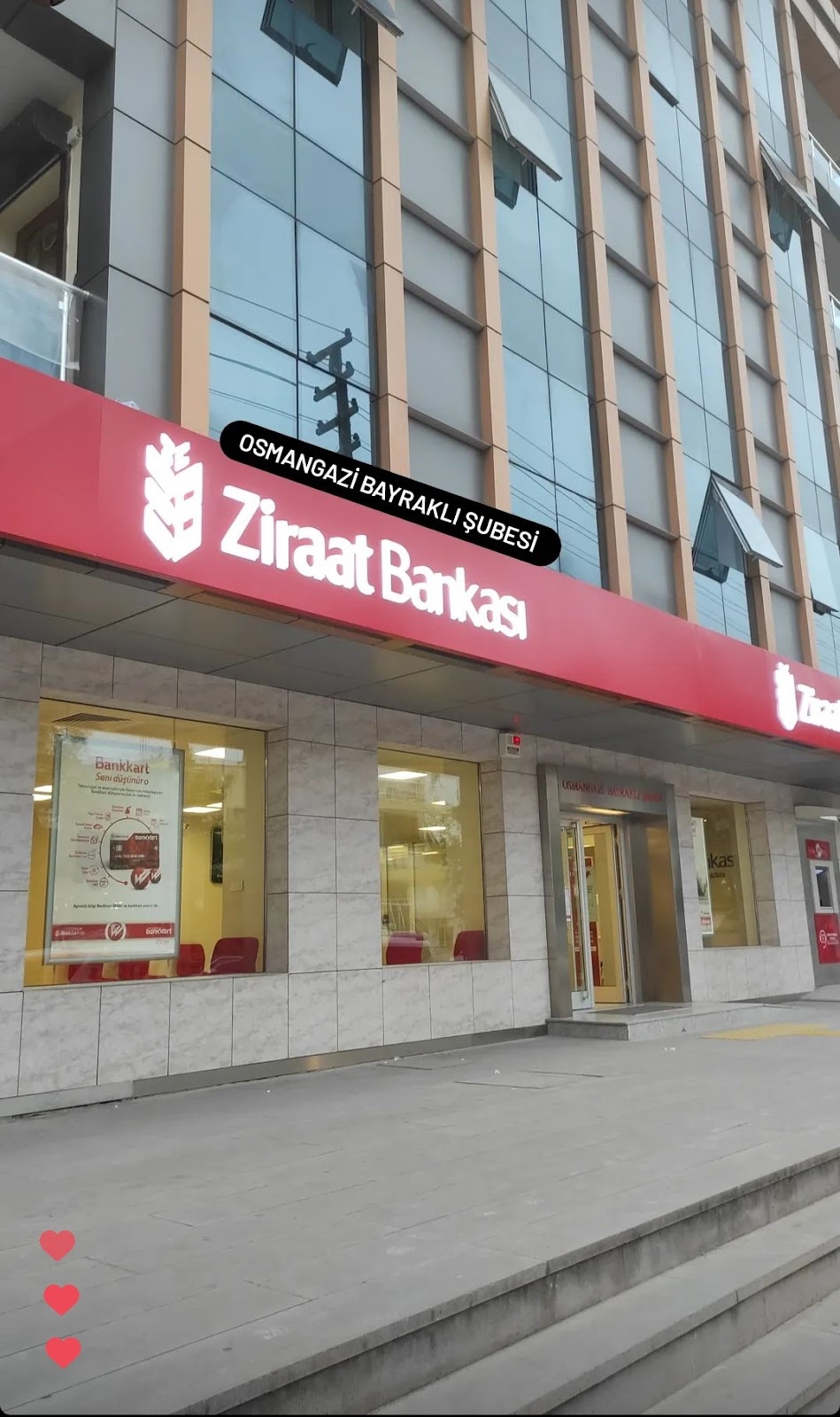 Ziraat Bankası Osmangazi-Bayraklı/İzmir Şubesi