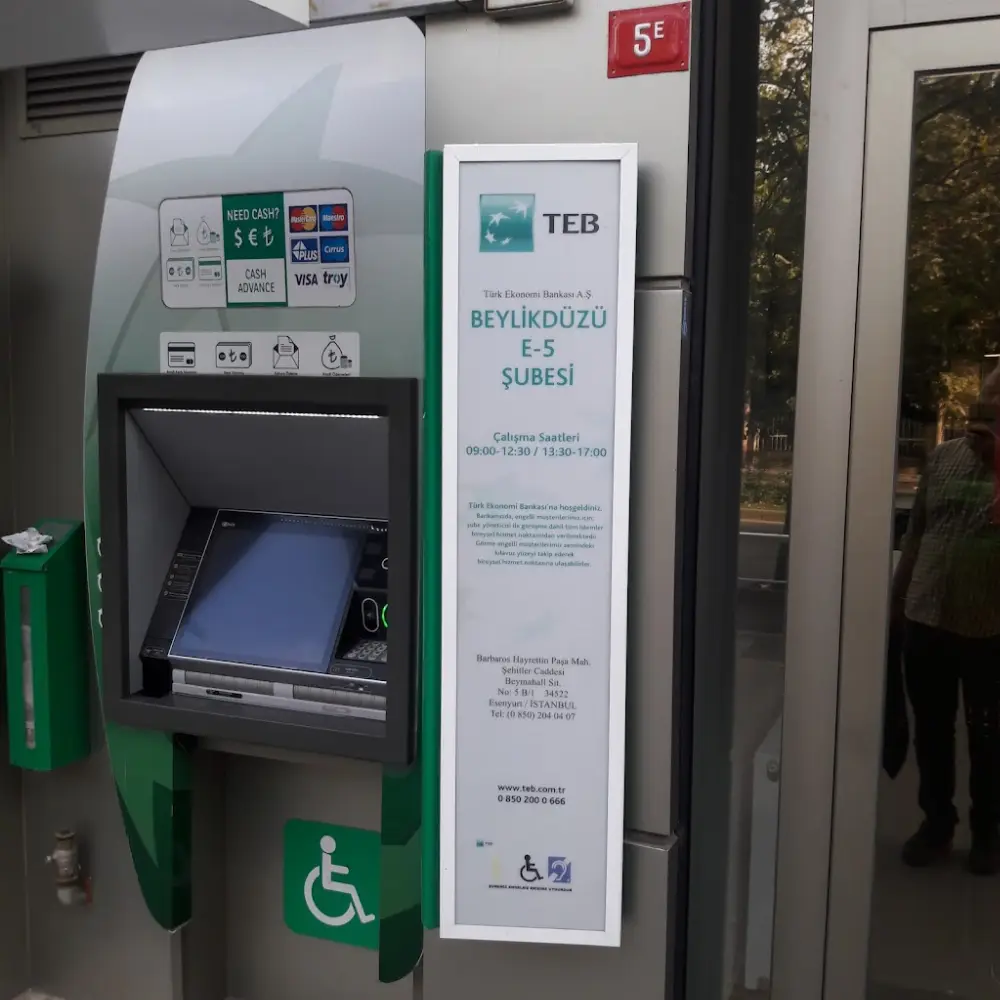 TEB Beylikdüzü E-5 Şubesi — Bankalar, Esenyurt · fotoğraf 2