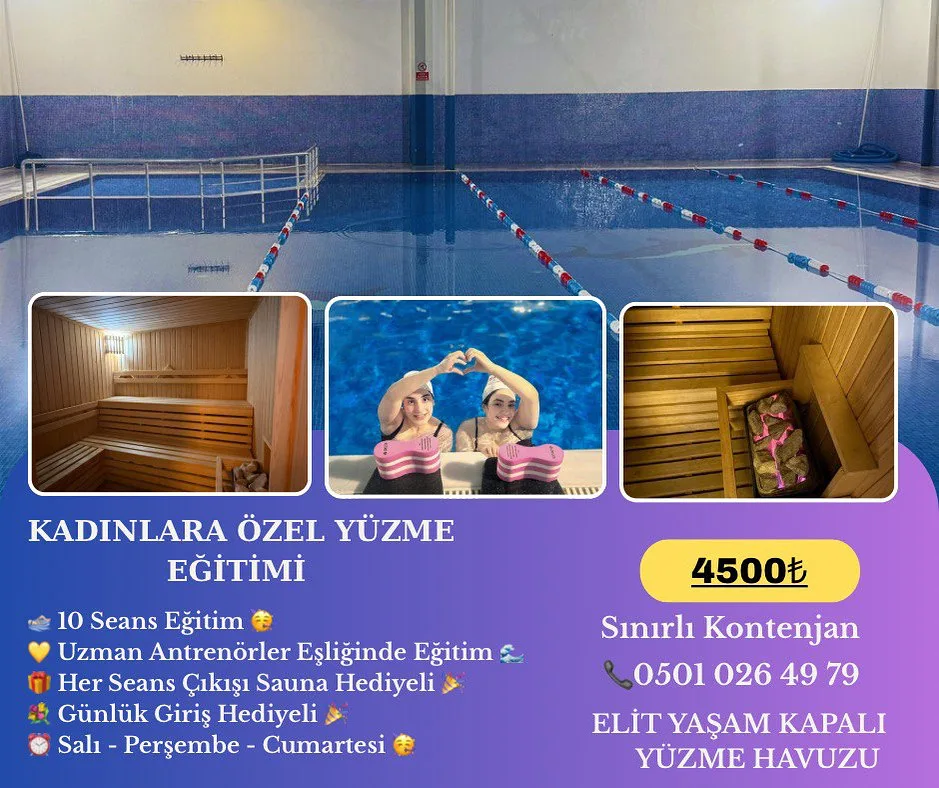 ELİT YAŞAM KAPALI YÜZME HAVUZU