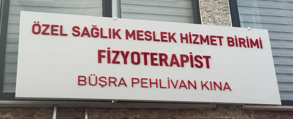 Uzman Fizyoterapist Büşra Pehlivan Kına - Özel Sağlık Meslek Hizmet Birimi — Fizyoterapistler, Kağıthane · fotoğraf 1