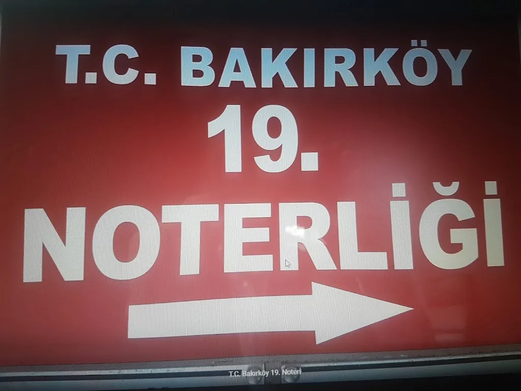 T.C. BAKIRKÖY 19. NOTERLİĞİ — Noterler, Bağcılar · fotoğraf 1