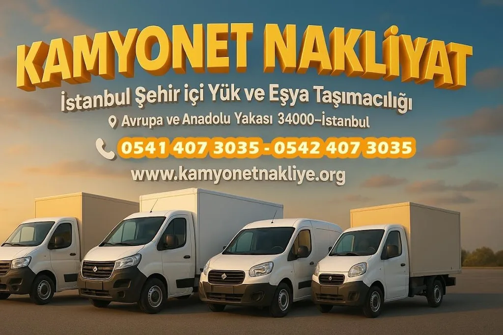 İSTANBUL NAKLİYE: Kamyonet ve Kamyon Nakliye — Taşımacılık Ve Nakliyat, Zeytinburnu · fotoğraf 1