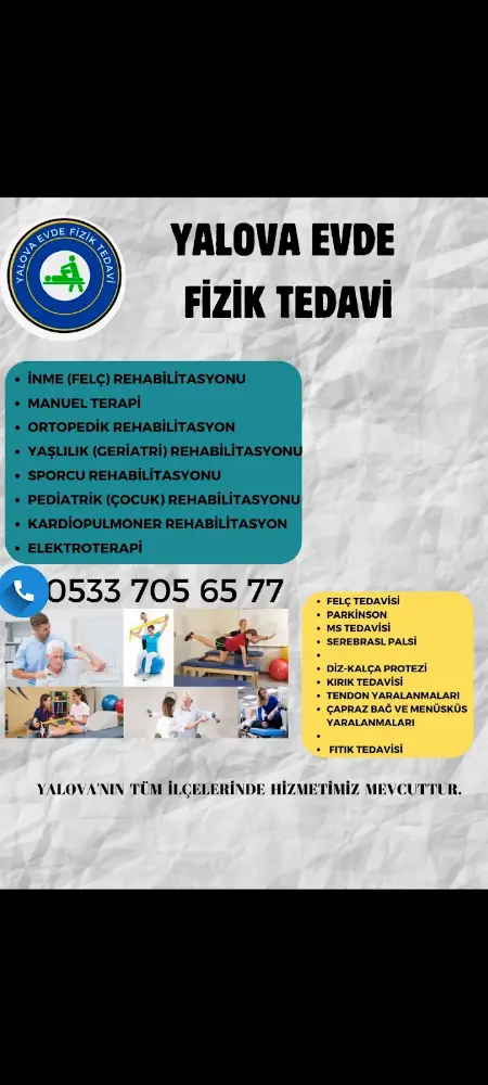 YALOVA EVDE FİZİK TEDAVİ — Fizyoterapistler, Merkez · fotoğraf 2