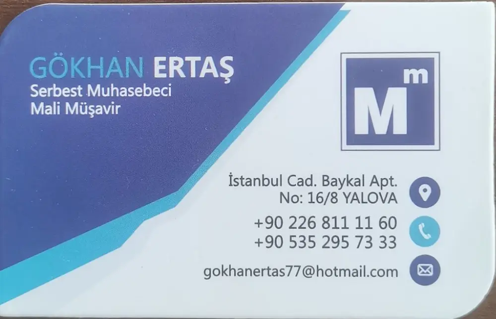 SMMM Gökhan Ertaş | Serbest Muhasebeci Mali Müşavir — Muhasebeciler Ve Mali Müşavirler, Çınarcık · fotoğraf 3