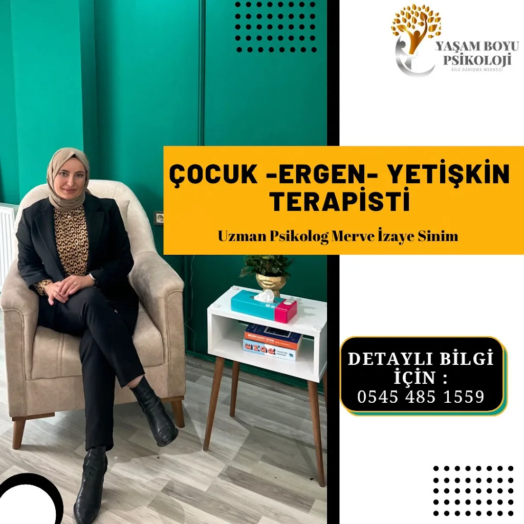 Uzman Psikolog Merve İzaye Sinim — Psikologlar, Ceyhan · fotoğraf 1