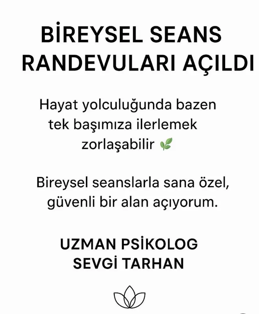 Uzman Psikolog Sevgi Tarhan — Psikologlar, Seyhan · fotoğraf 3