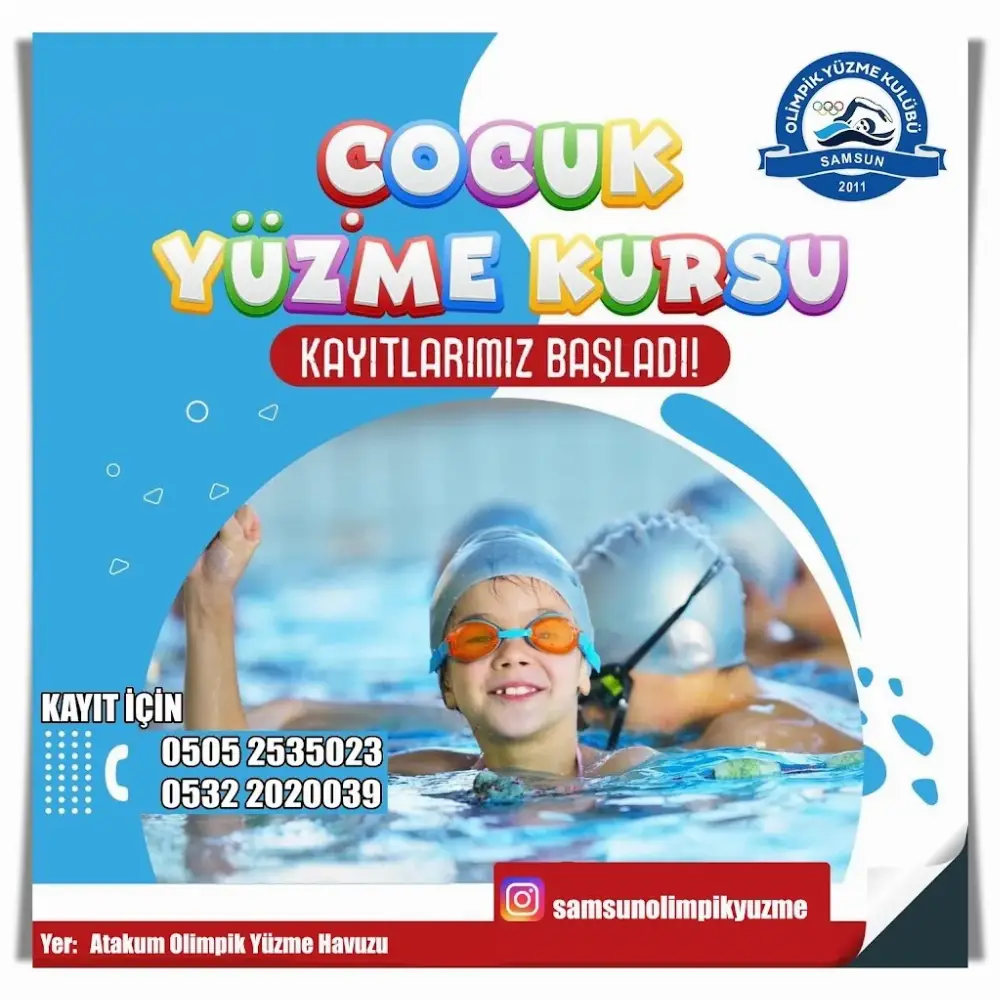 ATAKUM YÜZME KURSU — Yüzme Havuzları, Atakum · fotoğraf 3