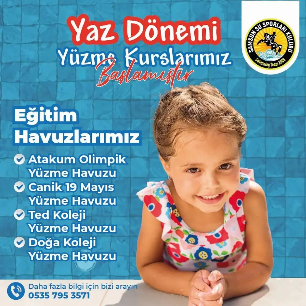 SAMSUN YÜZME KURSU — Yüzme Havuzları, Atakum · fotoğraf 2