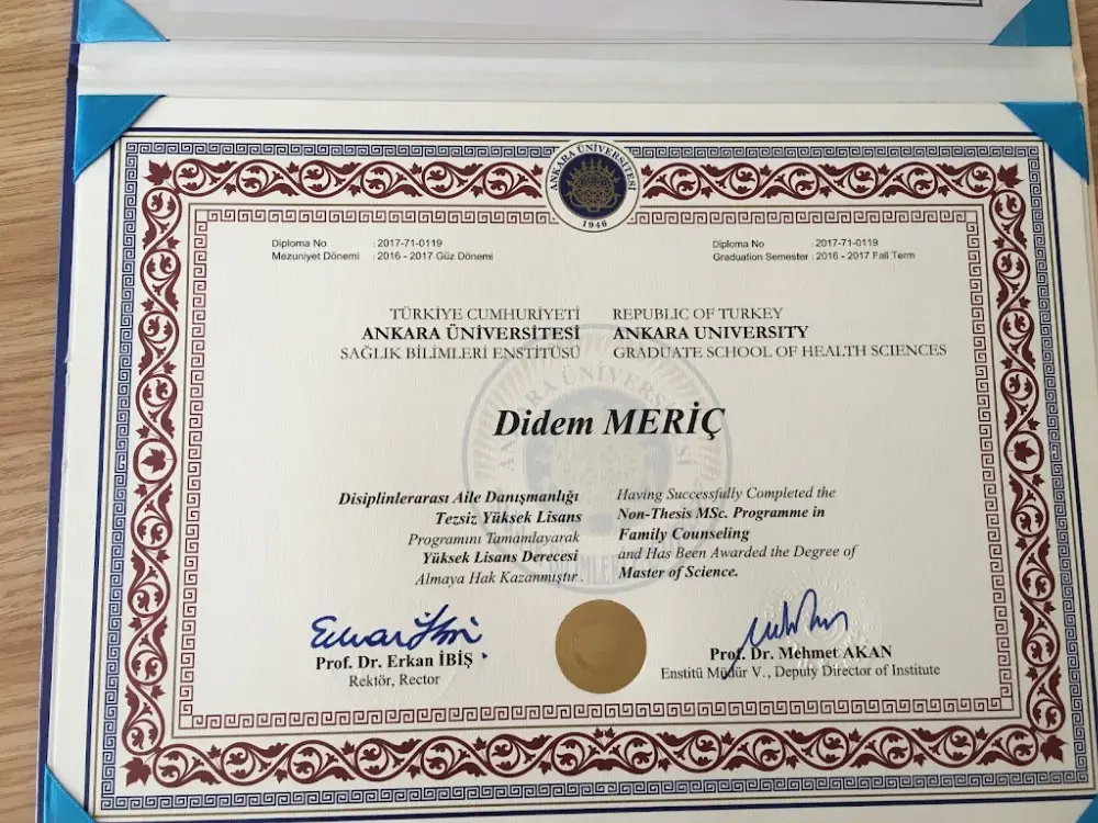 Uzm. Klinik Psikolog Didem TEKİN MERİÇ — Psikologlar, Yenimahalle · fotoğraf 3