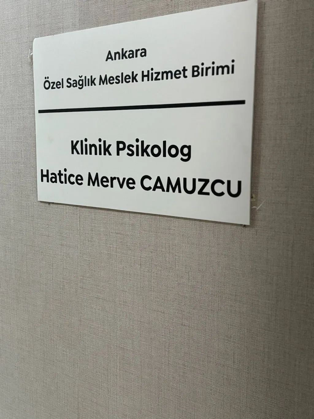 Klinik Psikolog Hatice Merve Camuzcu - Yenimahalle Psikolog Terapist Çift Ergen Çocuk Oyun Terapisi Moxo Dikkat Testi — Psikologlar, Yenimahalle · fotoğraf 1