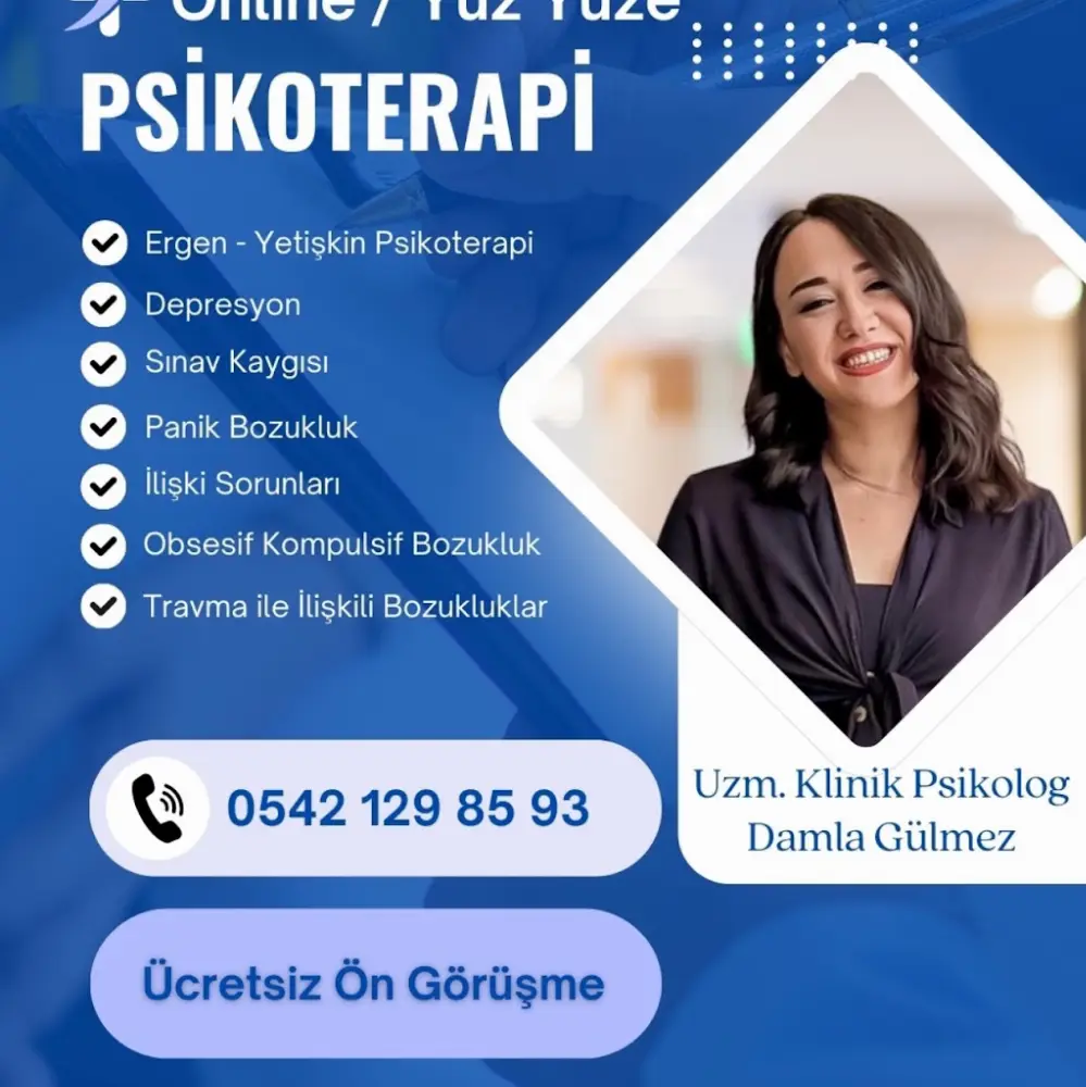Klinik Psikolog Damla Gülmez — Psikologlar, Çankaya · fotoğraf 3