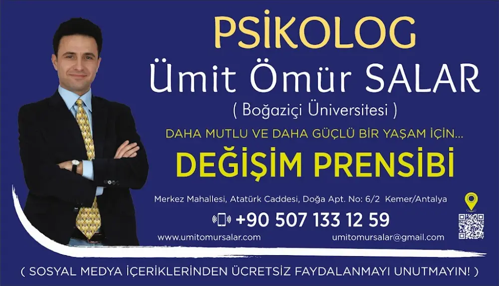 Psikolog Ümit Ömür SALAR — Psikologlar, Kemer · fotoğraf 3
