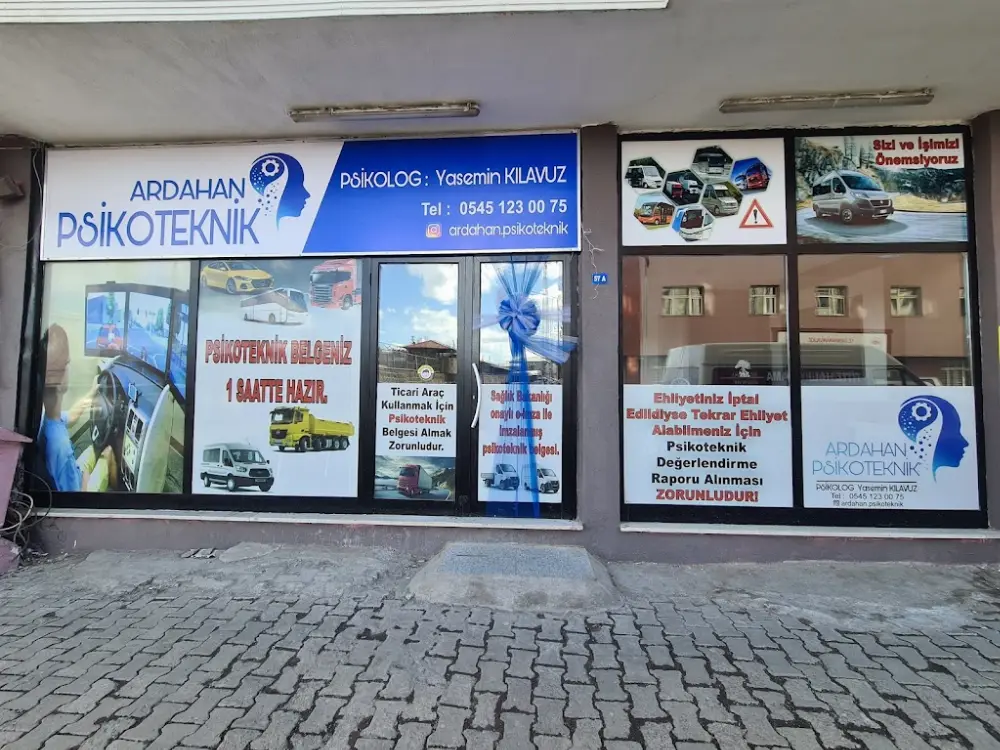 Ardahan Psikoteknik — Psikologlar, Merkez · fotoğraf 4