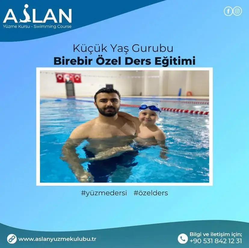 ASLAN YÜZME KURSU — Yüzme Havuzları, Adapazarı · fotoğraf 2
