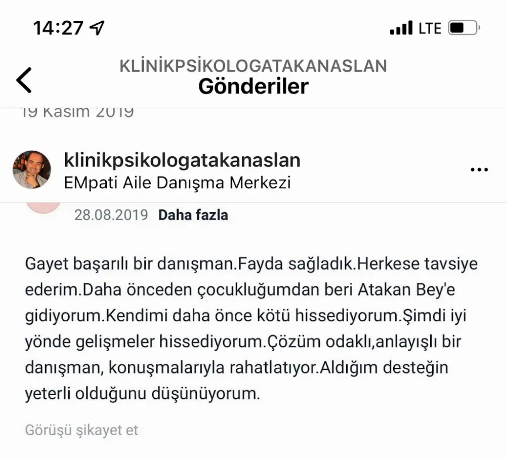 Klinik Psikolog & Aile Danışmanı Atakan Aslan — Psikologlar, Efeler · fotoğraf 3