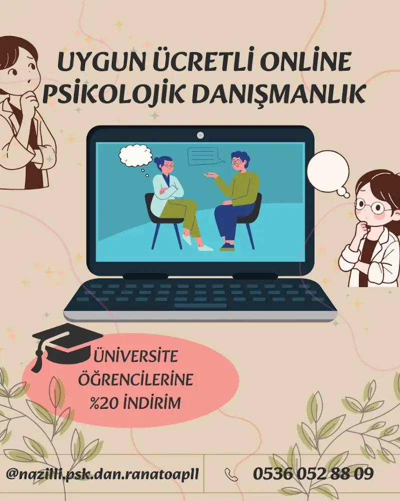 Nazilli Dönüşüm Psikoloji - Psk.D. Ayşe Rana TOPAL — Psikologlar, Nazilli · fotoğraf 4