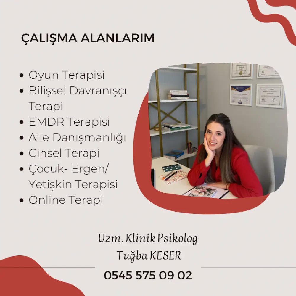 Uzm. Klinik Psikolog Tuğba Keser Psikolojik Danışma Merkezi — Psikologlar, Merkez · fotoğraf 2