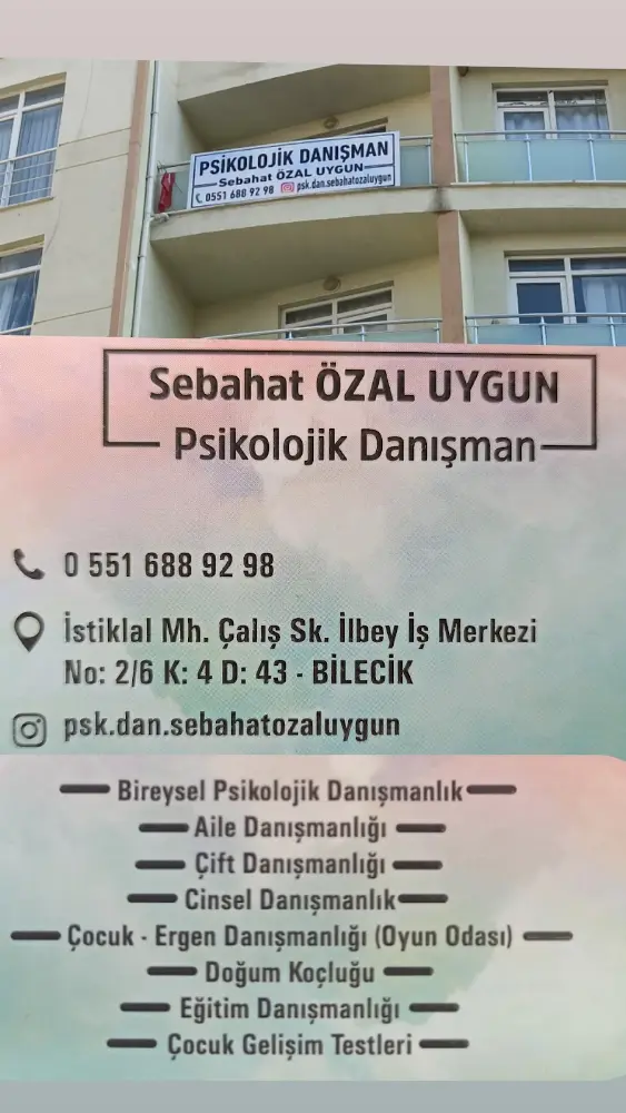 Psikolojik Danışman Sebahat ÖZAL UYGUN — Psikologlar, Merkez · fotoğraf 3